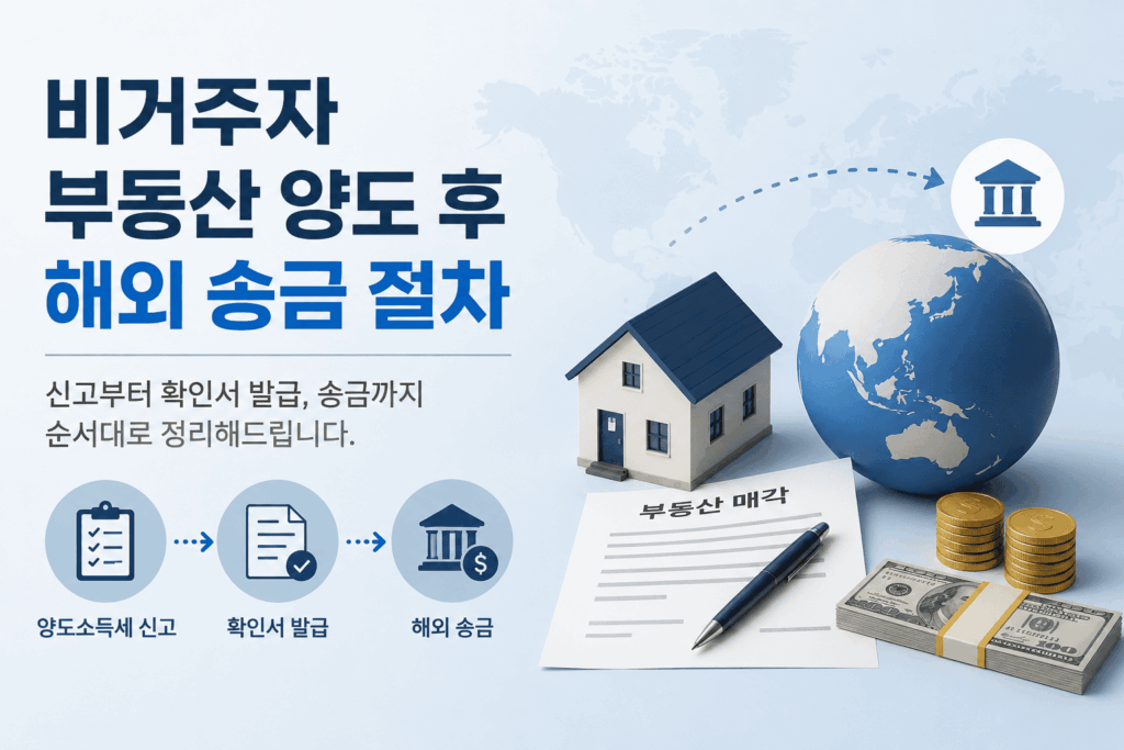 재외국민, 외국인, 비거주자 부동산 양도, 서류와 절차는?